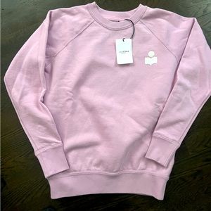 Isabel Marant Étoile Logo Printed Crewneck Sweatshirt